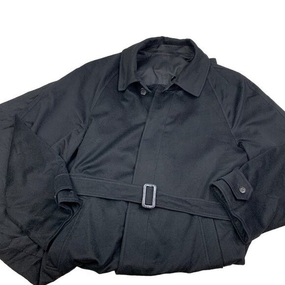 Brioni Reversible 100% Cashmere Full Length Trench Coat Men's 52 (Italian) L US - Picture 1 of 11